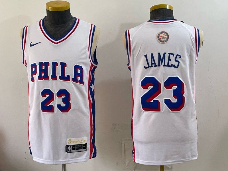 Men Philadelphia 76ers #23 James white Game 2026 NBA Jersey 0805001